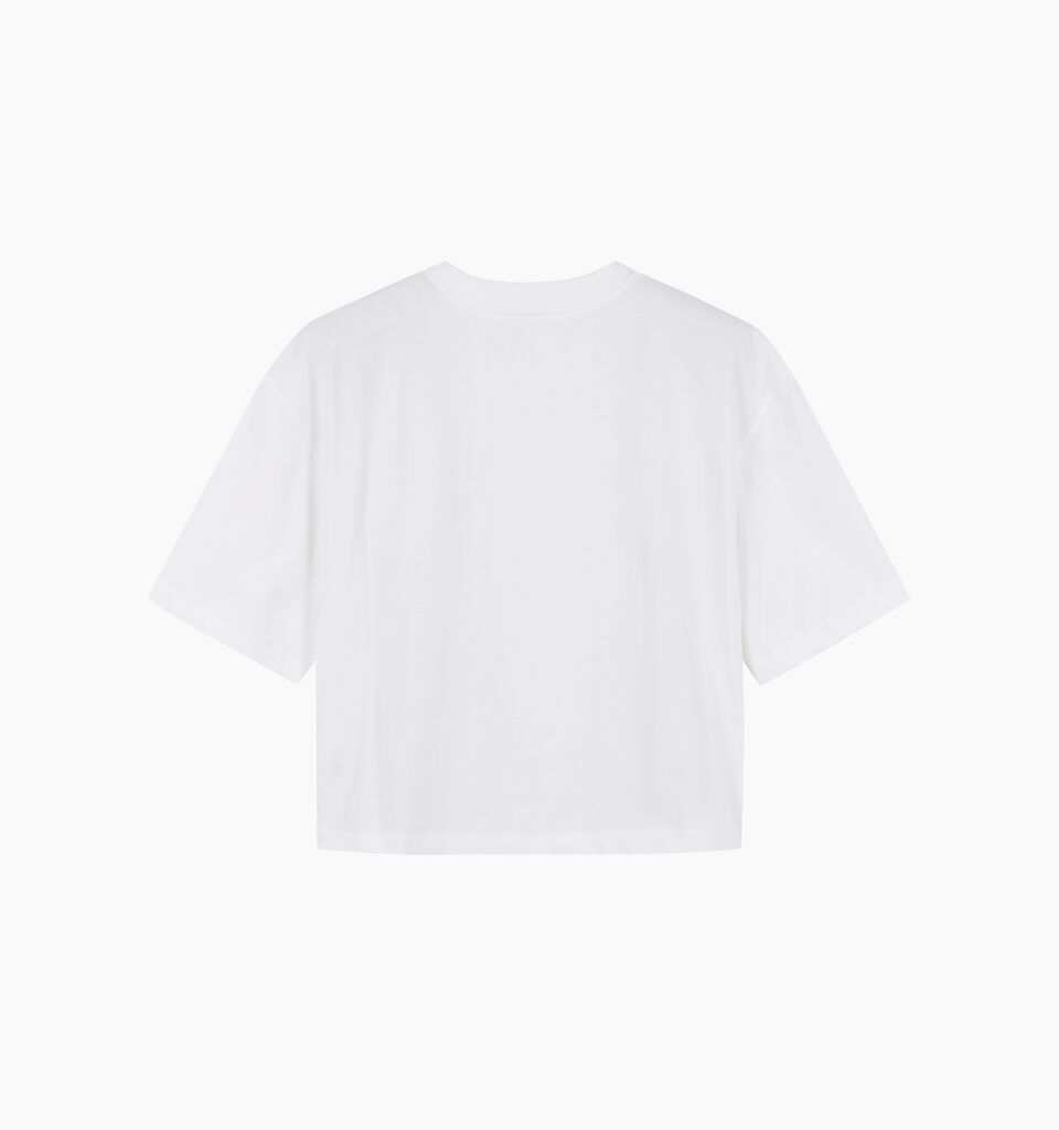 T-SHIRT - sisley k short sleeve t-shirt - Creamy White | Sisley K image number 2